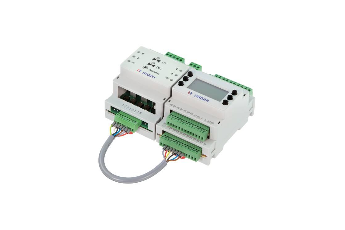 Контроллер ECL-3R 368 для регулирования температуры в контуре отопления и ГВС, 24V DC